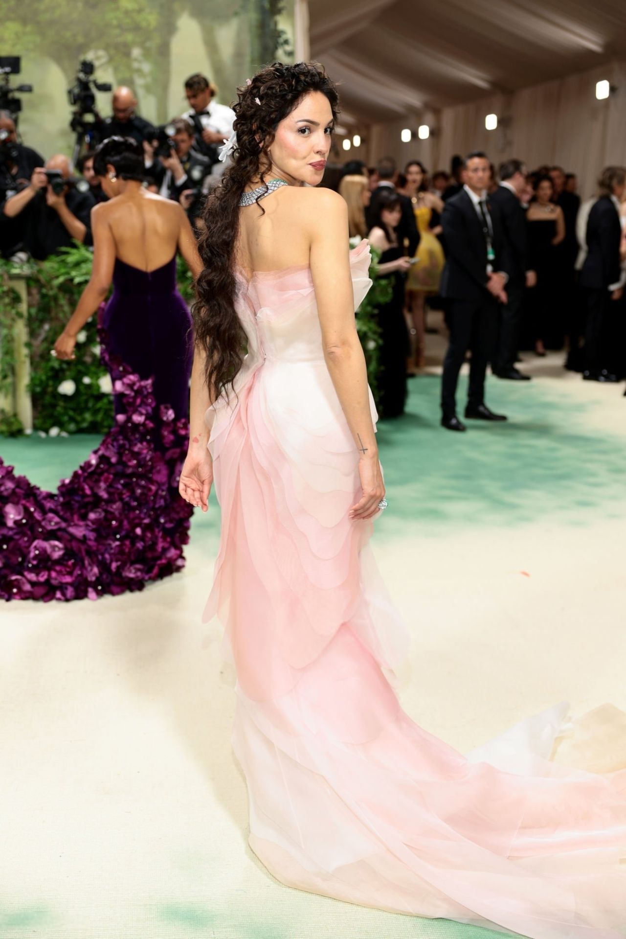 Eiza Gonzalez at Met Gala 2024 in New York City03